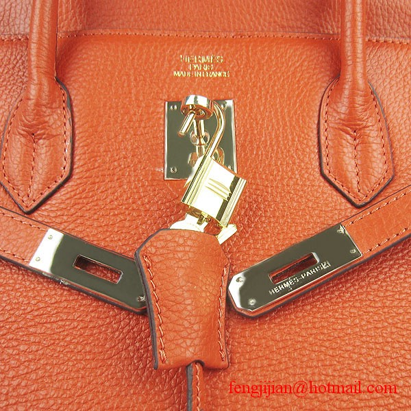 Hermes Birkin 40cm Togo Bag Orange 6099 Hermes Birkin 40cm Togo Bag Orange 6099